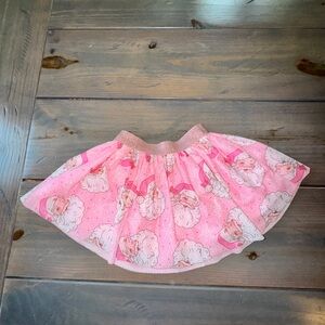 Pink Kids Skirt with Fun Print